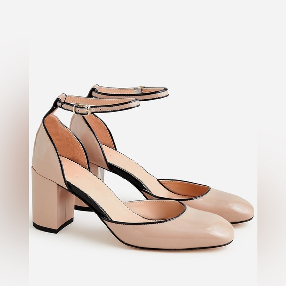 J. Crew Shoes - Maisie ankle-strap heels in Italian suede